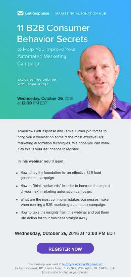 7 Ways to use Email Automation for B2B campaigns 11