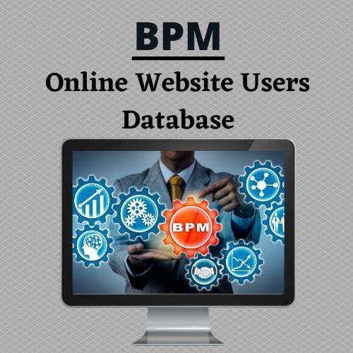 BPM Online Website Users Database