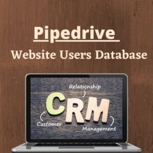 Pipedrive Website Users Database