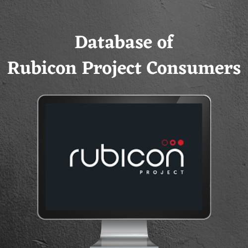 Database of rubicon project consumer
