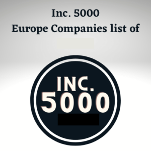 Inc 5000 Europe Companies List of 2021
