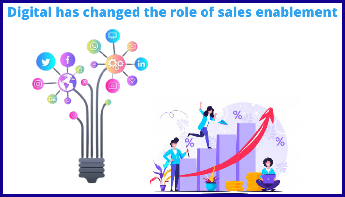 Digital has changed the role of sales enablement