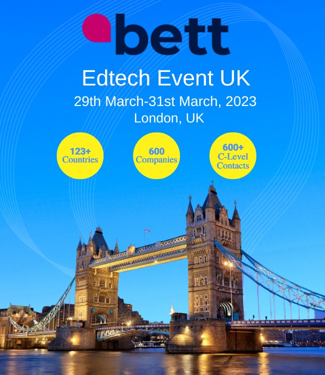 Bett Edtech Event UK Exhibitor Email List