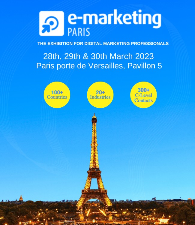 E-marketing Paris Exhibitor Email List 2023