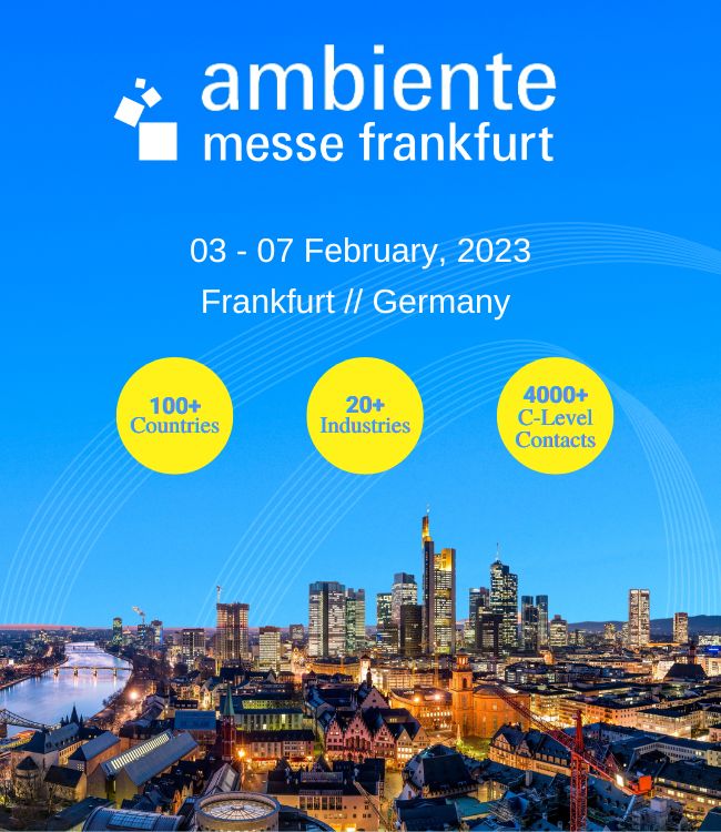 Ambiente Frankfurt Exhibitor Email List 2023
