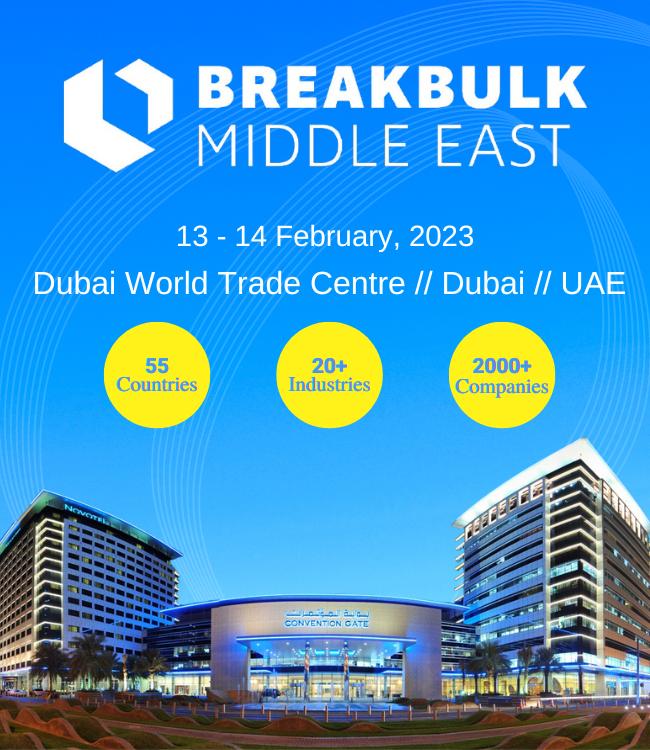 Breakbulk Middle East Exhibitor Email List 2023