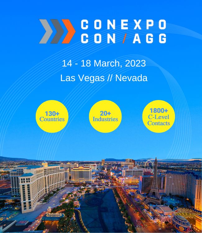 ConExpo Las Vegas Exhibitor Email List 2023