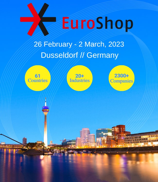EuroShop Exhibitor Email List 2023