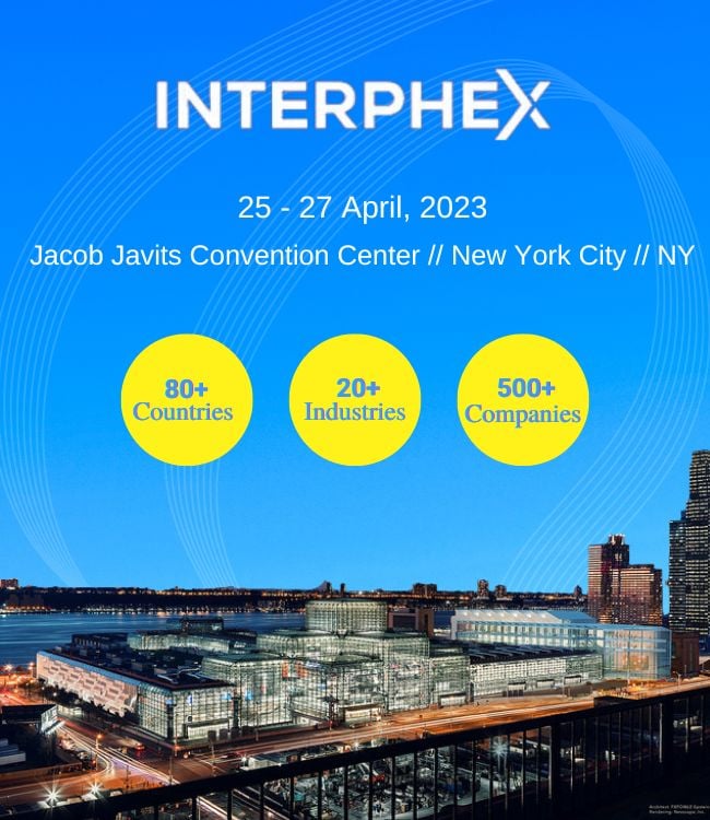 INTERPHEX Exhibitor Email List 2023