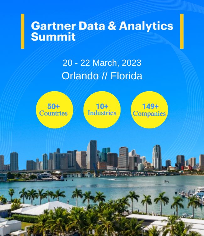Gartner Data & Analytics Summit Exhibitor List 2023