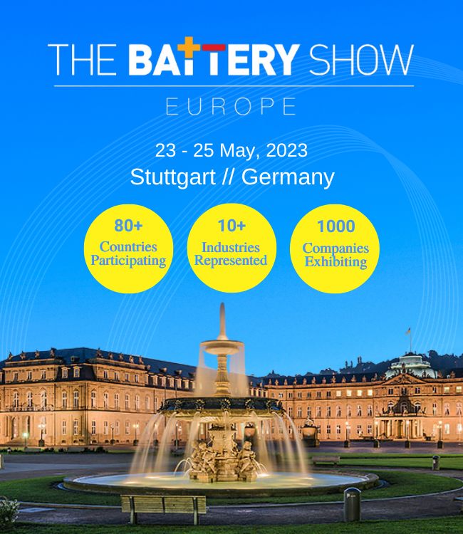 The Battery Show exhibitor list 2023