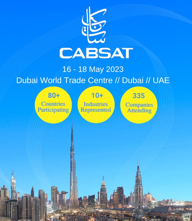 CABSAT Dubai Exhibitor List 2023